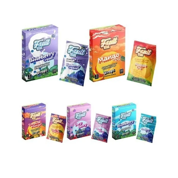 Fruit Cuts Terp Wraps 20ct Display Mango Cream