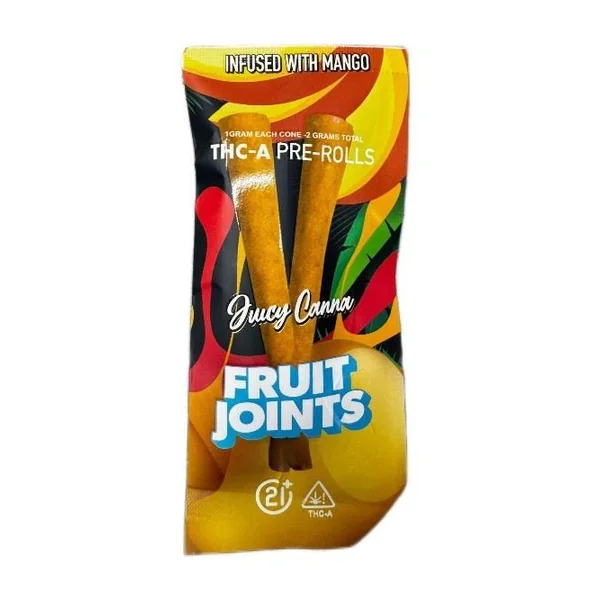 Fruit Joints THC-A Pre-Rolls 1g 2ct Hybrid