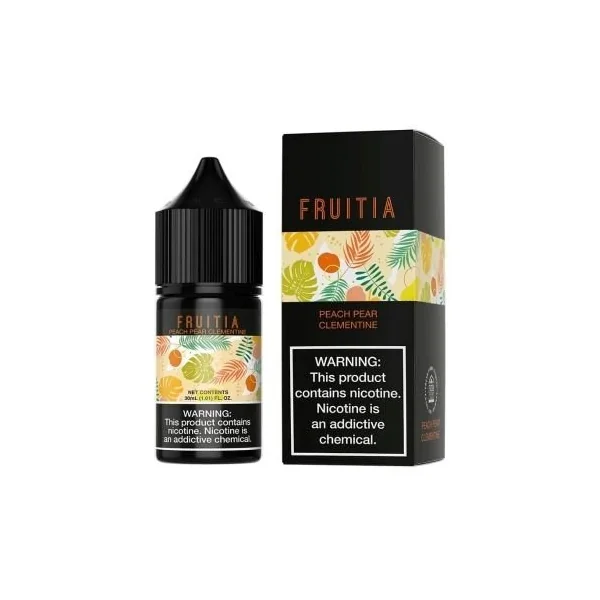 Fruitia Nic Salt Peach Pear Clementine 35mg