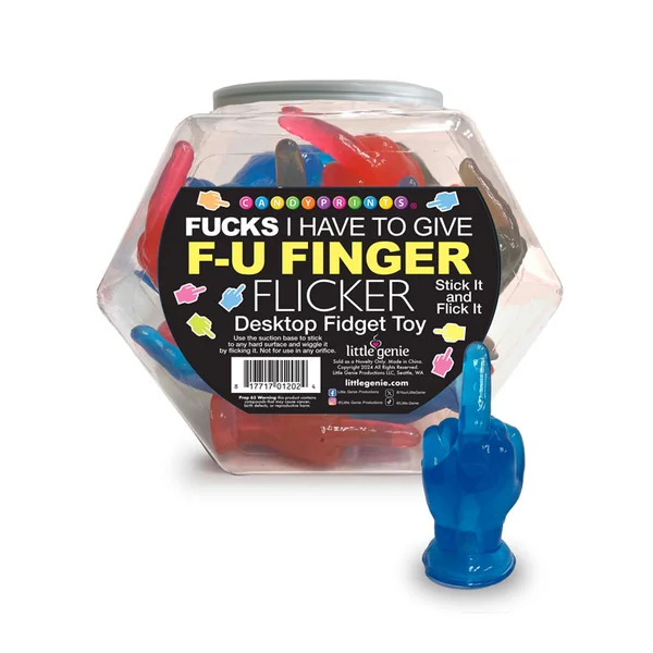 Fu Finger Flicker Fishbowl of 24