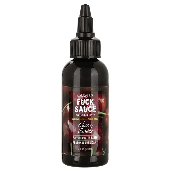 Fuck Sauce Flavored Water-Based Personal Lubricant - Cherry 2oz