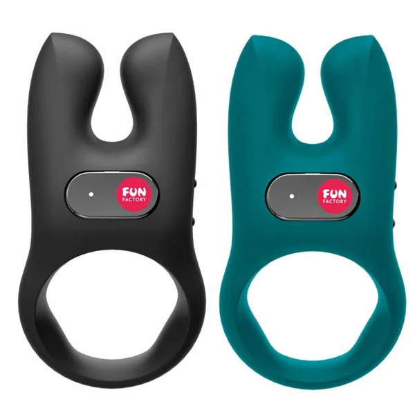 Fun Factory NOS Rechargeable Waterproof Vibrating Silicone Cock Ring