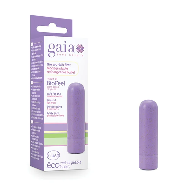 GAIA ECO BULLET LILAC RECHARGEABLE