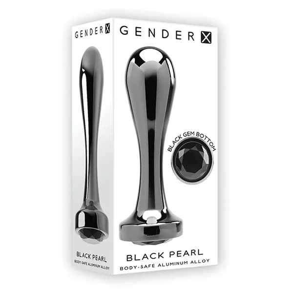 Gender X Black Pearl Plug – Black
