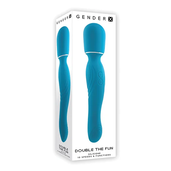 Gender X Double The Fun Double Ended Vibrating Wand