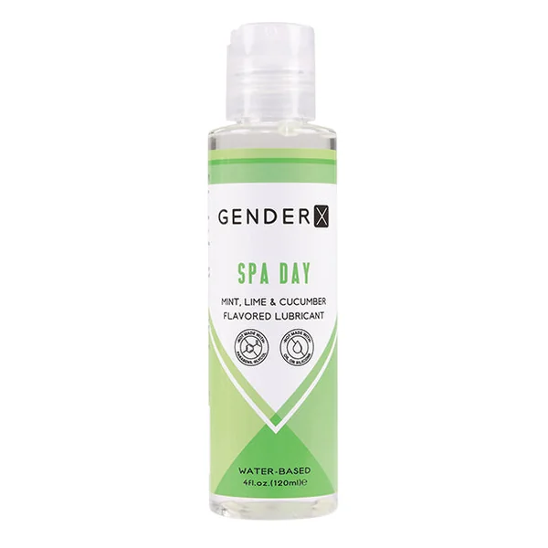 Gender X Flavored Lube - 4 Oz Spa Day