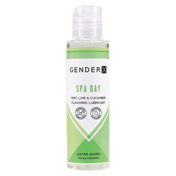 Gender X Flavored Water-Based Lubricant - Spa Day 4oz