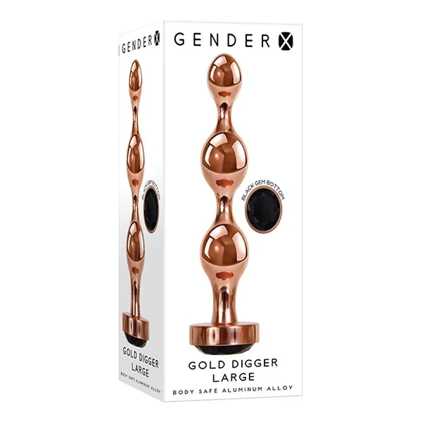 Gender X Gold Digger Large – Rose Gold/Black