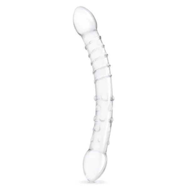 Glas 12inch Girthy Double Trouble Glass Dildo