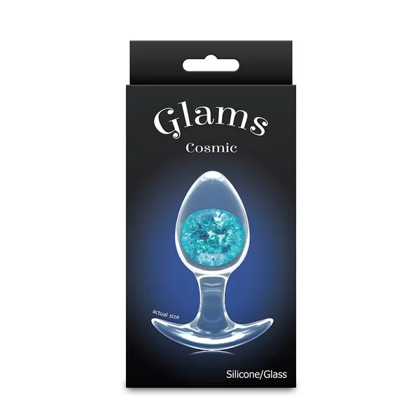 Glasm Cosmic Glass Anal Plug Medium by Ns Novelties