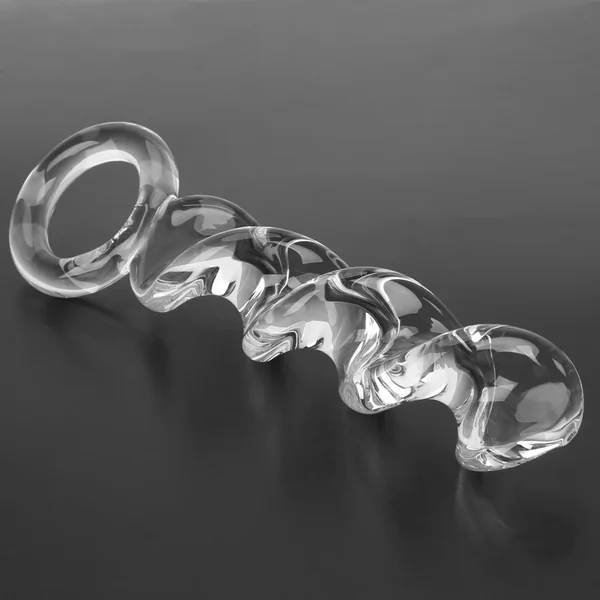 Glass Dildo Butt Plug - Pyrex Crystal G-spot Anal Sex Toys for Women Men