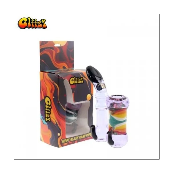 Gliizy 4.5in Hippy Bubbler Blue