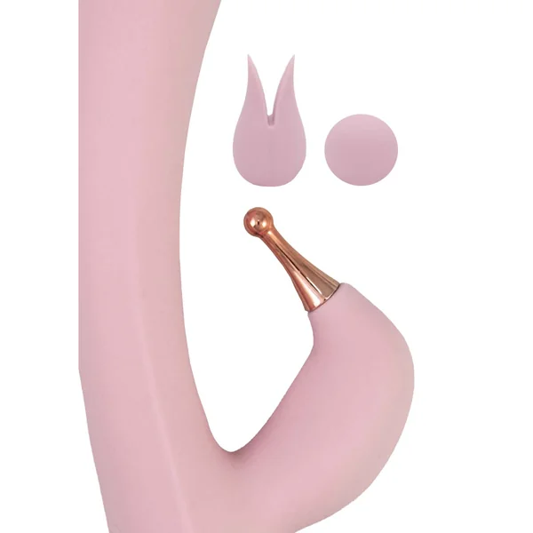 GODDESS TRI-TIP PERSONAL MASSAGER – PINK