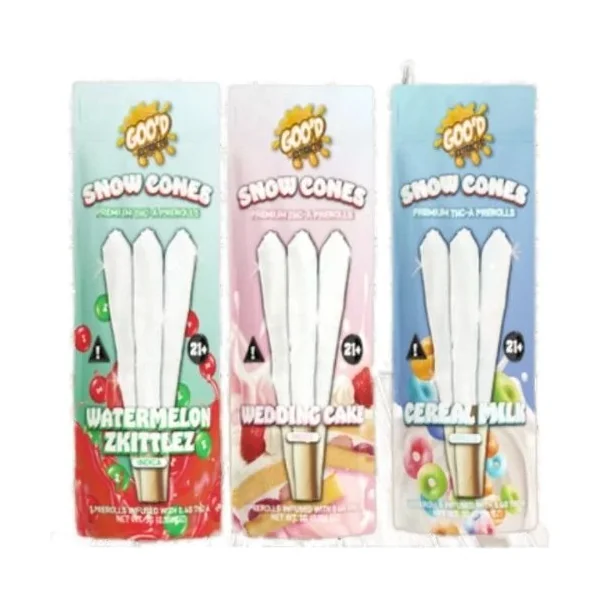 Goo’d Grams Premium THC-A Pre Rolls 3ct Purple Haze