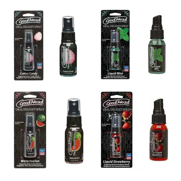 Good Head Oral Delight Flavored Blow Job Spray by Doc Johnson | 1 oz