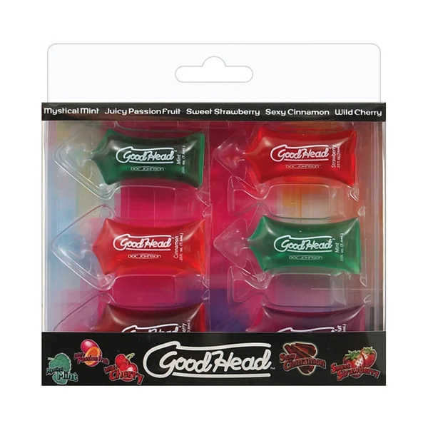 Goodhead - .25 Oz. Pillow Asst. Flavors Pack Of 6