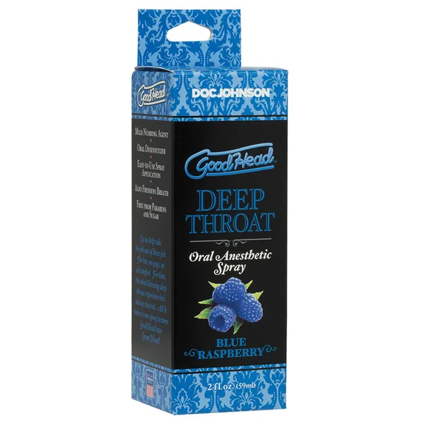 GOODHEAD DEEP THROAT SPRAY BLUE RASPBERRY 2 FL OZ