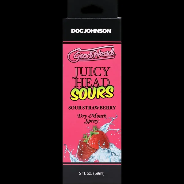 GoodHead Juicy Head Dry Mouth Spray Sour Strawberry 2 oz.