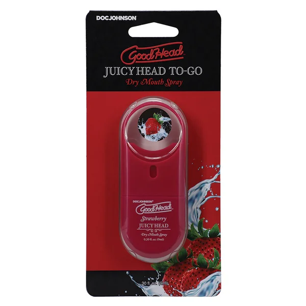 GoodHead Juicy Head Dry Mouth Spray To-Go - Strawberry 0.30oz