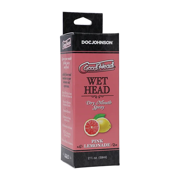 GOODHEAD WET HEAD DRY MOUTH SPRAY PINK LEMONADE 2 OZ