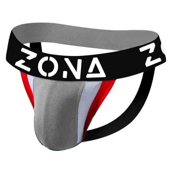 Grey Apex Jockstrap - Large