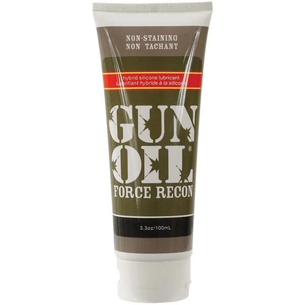 Gun Oil Force Recon Hybrid Silicone Based Lube - 3.3 Oz Tube