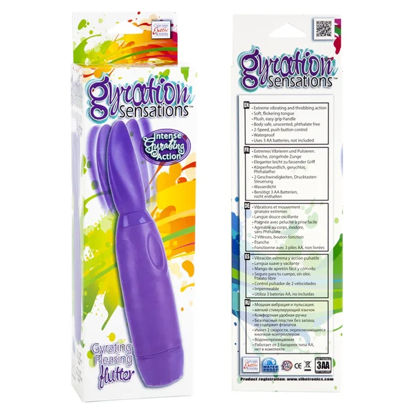 GYRATING PLEASING FLUTTER PURPLE