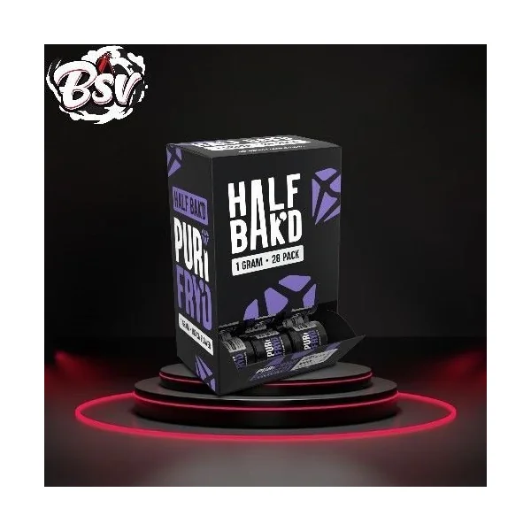 Half Bak’d 1g Pouch 28ct THC-A Flower Lemon Cherry Gelato