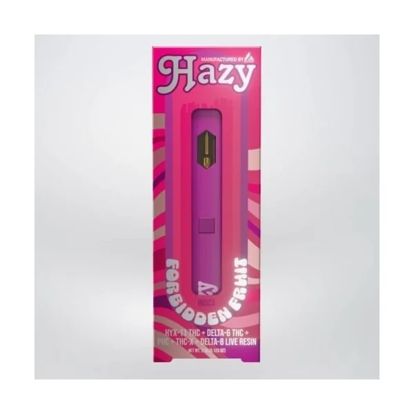 Hazy 3.5G Disposable HXY-11+Delta 6+PHC+THC-X+D8 Forbidden Fruit