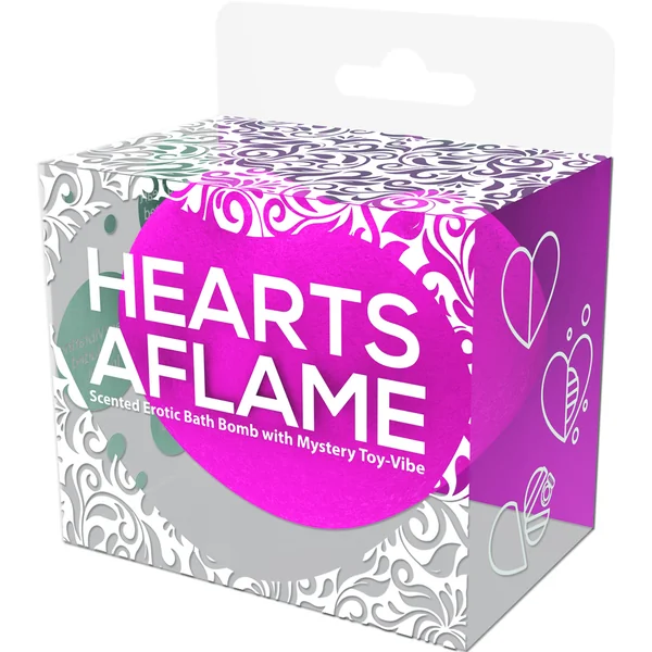 HEARTS AFLAME EROTIC BATH BOMB