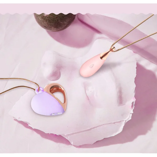 Heart-shaped Necklace Female Vibration Massager