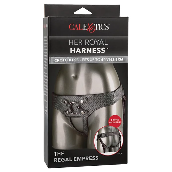 Her Royal Harness The Regal Empress - Pewter