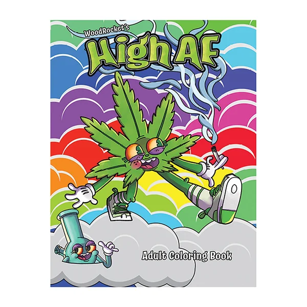 HIGH AF COLORING BOOK (NET)