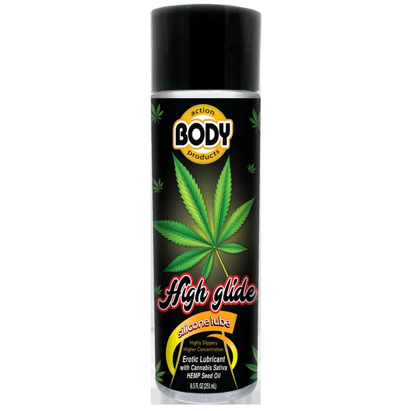 HIGH GLIDE EROTIC LUBRICANT 8.5 OZ BOTTLE