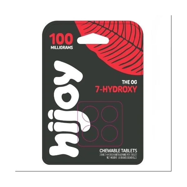 Hijoy 7-Hydroxy W/Pseudo 25mg Tablets The OG 100mg