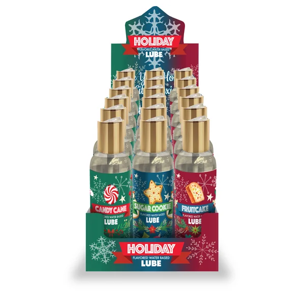 HOLIDAY WATER BASED LUBE DISPLAY