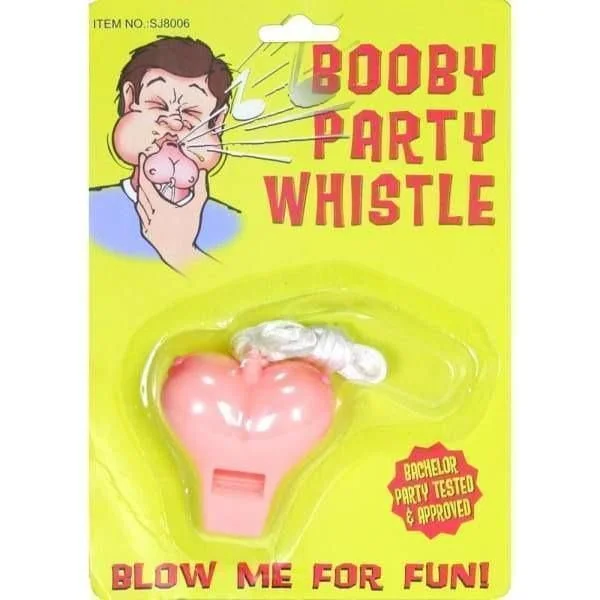 Humor - Whistle - Booby Party Whistle