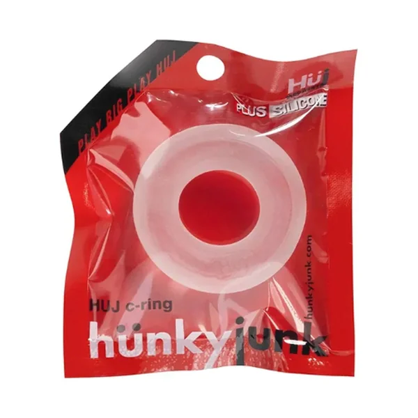 hunky junk HUJ Silicone Blend Ring - Opaque/Clear