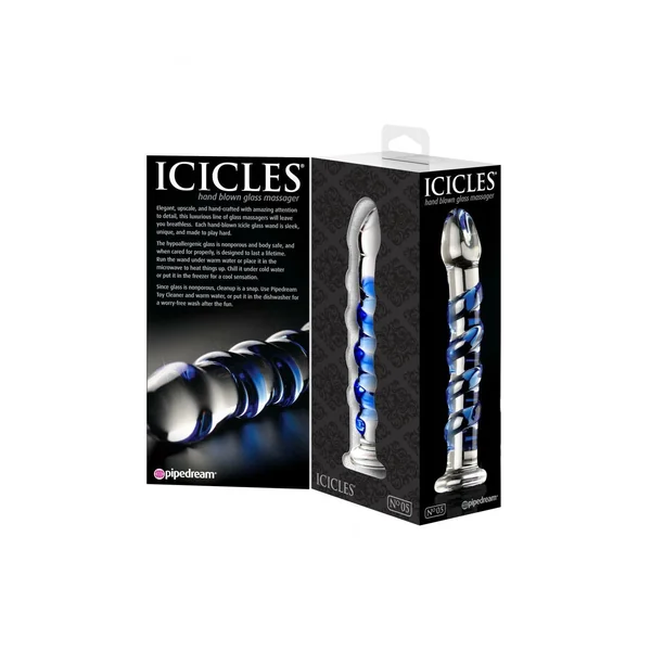 Icicles No. 5 Glass Dildo