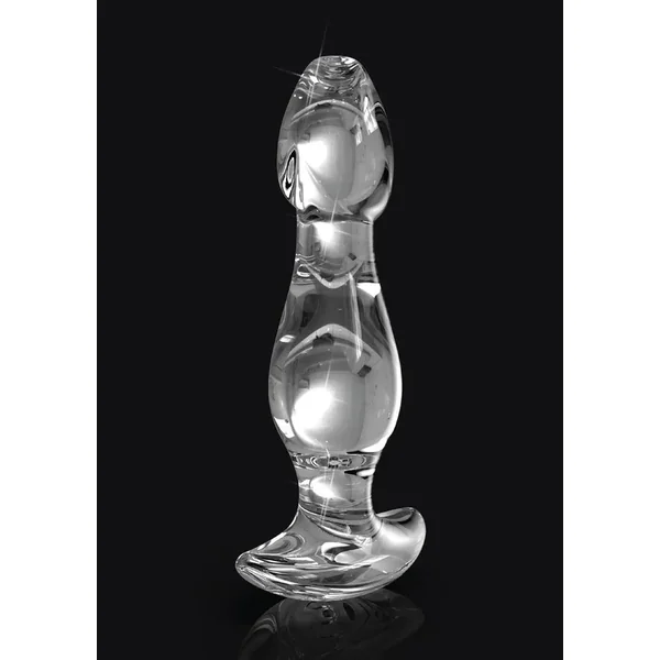 Icicles No 72 Glass Anal Plug – Clear