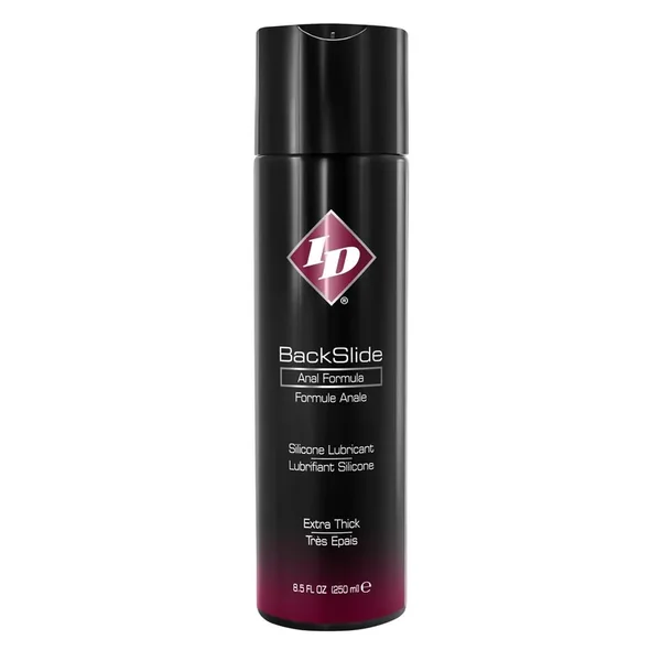 ID BackSlide Silicone Anal Lubricant 8.5oz