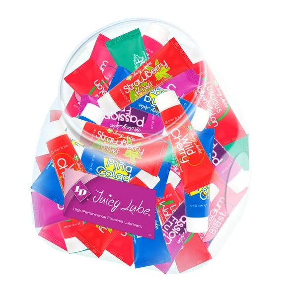 ID JUICY LUBE 12GRAM ASST FLAVORS 72PC
