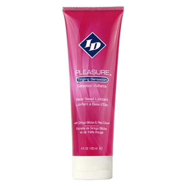 ID Pleasure Tingling Sensation Water-Based Lubricant - 4oz
