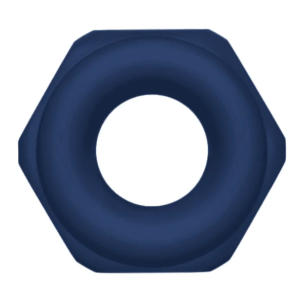 ID Wellness Essentials - Screw you Cock Ring - Blue