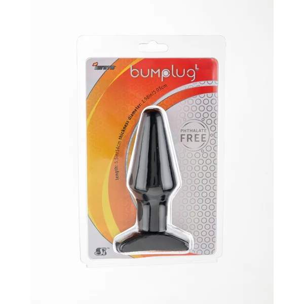 IGNITE BUTT PLUG BLACK LARGE
