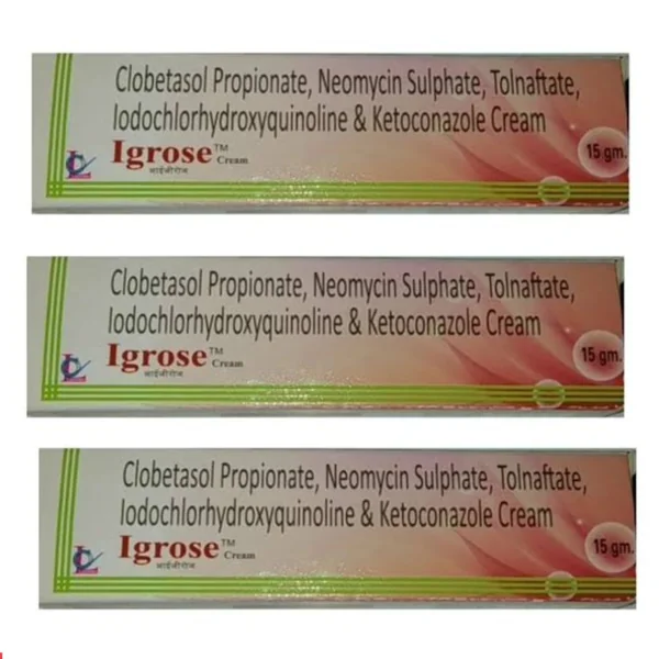 IGROSE CREAM (15g Each) (Pack Of 3)