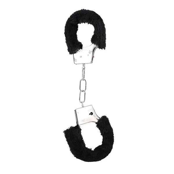 In A Bag Furry Handcuffs – Black