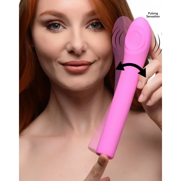 Inmi 5 Star 9X Pulsing Rechargeable Silicone G-Spot Vibrator