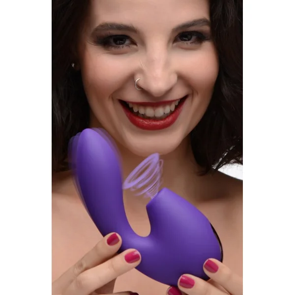 INMI SHEGASM ELEVATE G-SPOT VIBRATOR W/ CLIT SUCTION