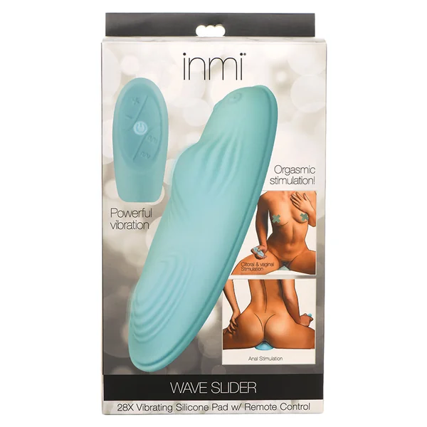 Inmi Wave Slider 28X Vibrating Silicone Pad with Remote Control